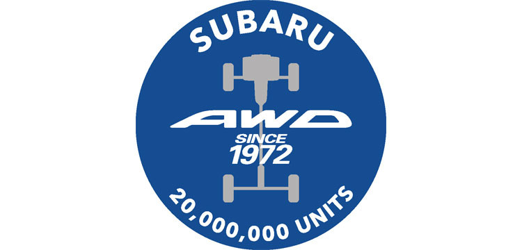Meilenstein in der Produktion: Subaru feiert 20 Millionen Allrad-Pkw
